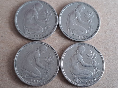 Münze pfennig 1950 - münze, 50