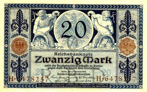 Mark aus papas nachlass - 20, --