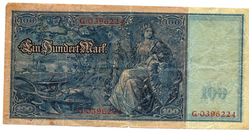 100 mark aus - --, nachlass