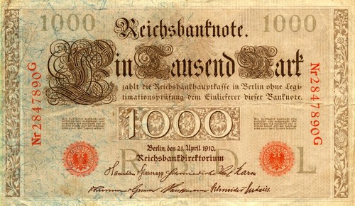 000 mark deutsches reich - 1.000,