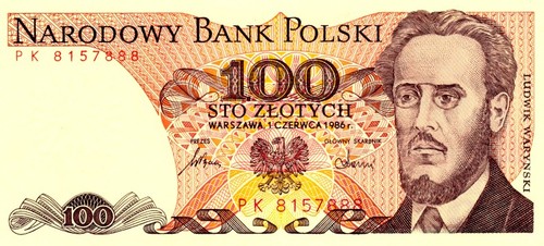 100 polnische zloty - polnische, banknote