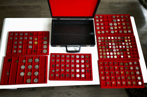 Alte münzsammlung 216 stück - münzsammlung,