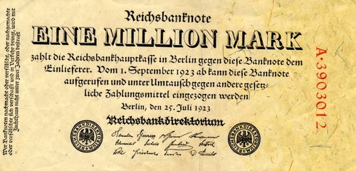 Million mark aus papas - mark,
