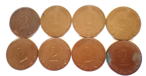 Pfennig brd kupfer nicht - pfennig,