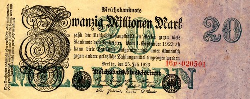 Millionen mark aus - , --