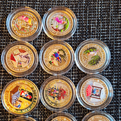 Medaillen konvolut set farbig - medaillen, konvolut/set