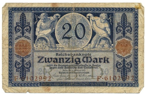 Mark aus papas - 20, nachlass