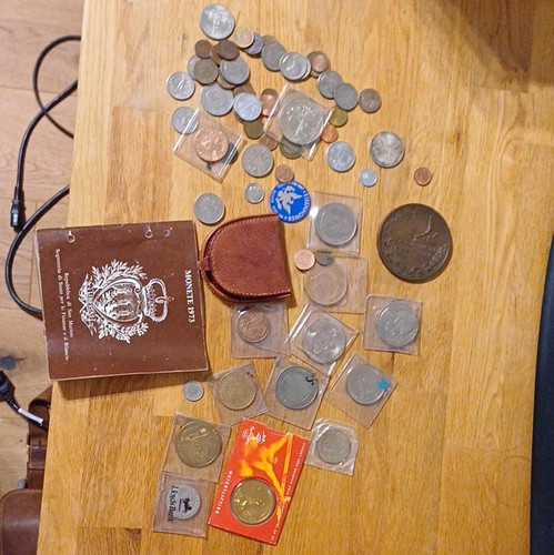 Alte antike münzsammlung - antike,