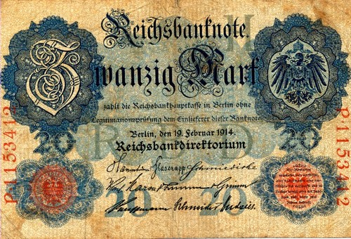 Mark deutsches reich - 20,