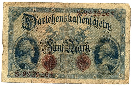 Mark aus papas nachlass - --,