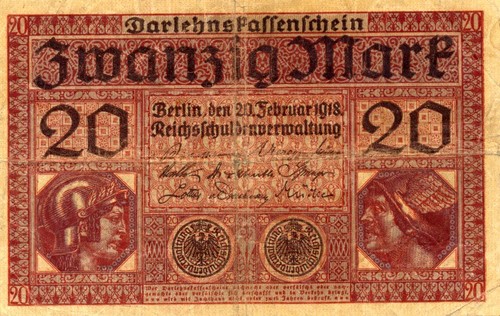 Mark deutsches reich - 20,