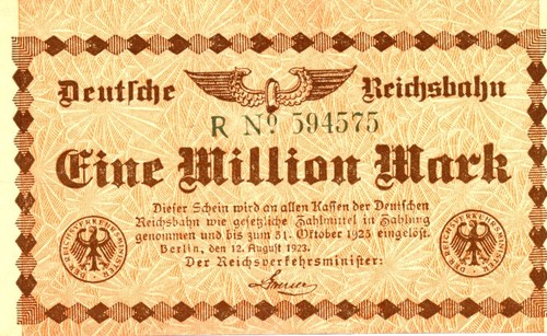 Million mark deutsche - 1,