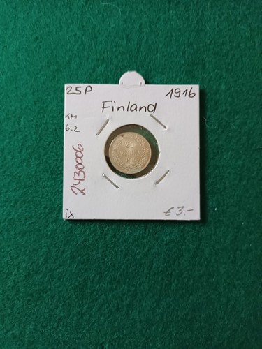 Penniä 1916 finnland - 25,