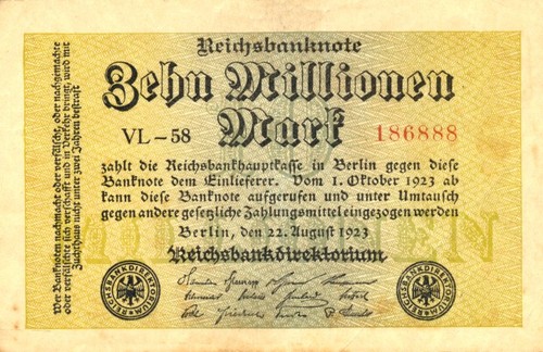 Millionen mark deutsches - mark,