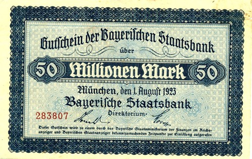 500 millionen mark bayerische - 500,